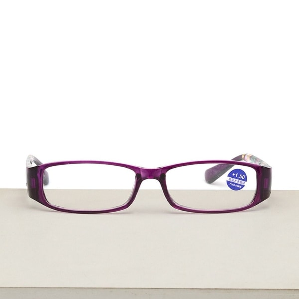 Läsglasögon Glasögon LILA STRENGTH 200 Purple Strength 200