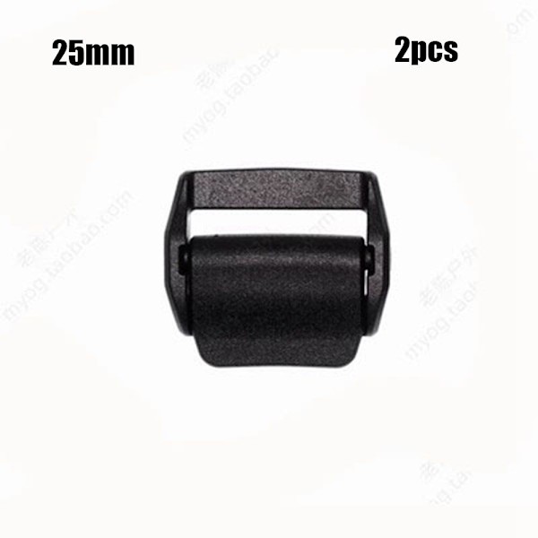 2kpl Camping kiipeilysolki Heavy Duty -sidos 25mm 25mm