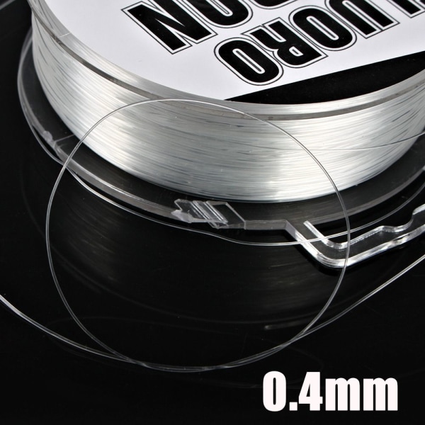 300M FluoroCarbon fiskeline Stærk Wire DIA.-0,4MM Dia.-0.4mm