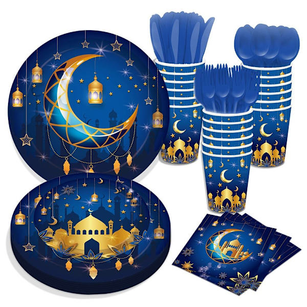 Eid Mubarak Servis Eid al-Fitr Fest SET 7