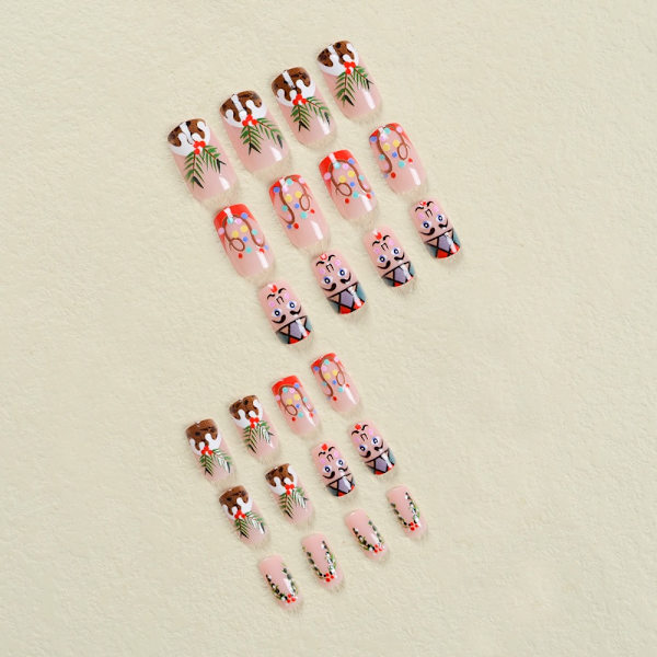 Jul Franska Fake Nails Ballerina False Nail SN121 SN121 SN121