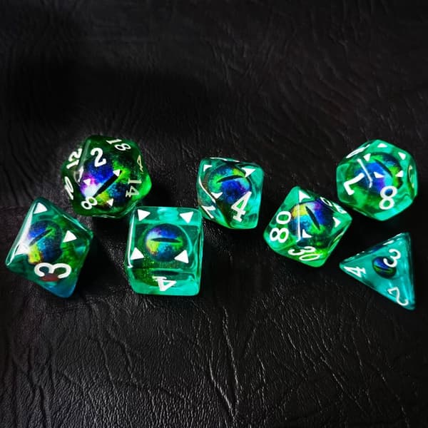 Dragon Eye Dice Longan Dice LILLA Purple