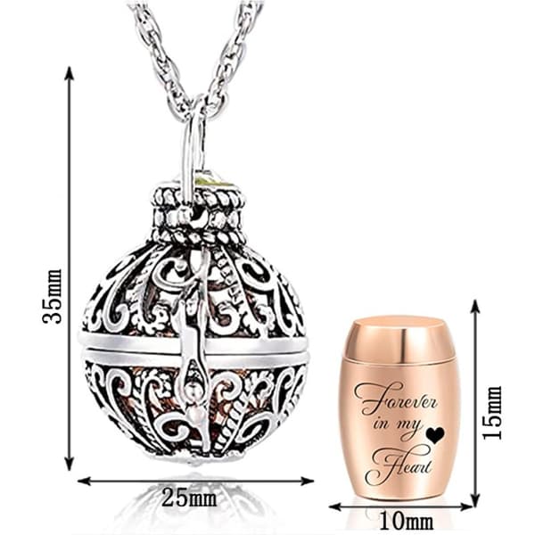 Bone Ash Pendant Cinerary Urn Creation korut