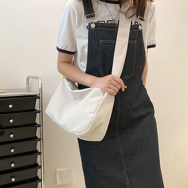 Messenger Bag Axelväska VIT white