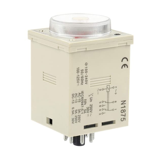 Tidsrelä Fördröjning Timer Relä Switch Super Time Relay Pointer