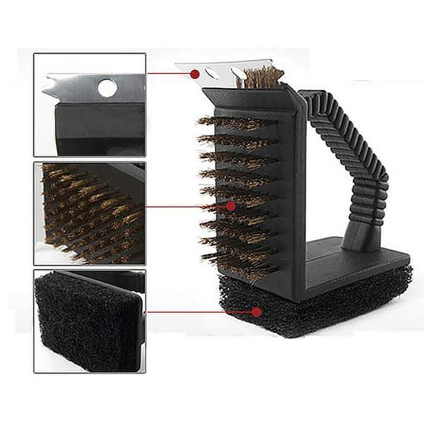 BBQ Brush Edge Tool Clean Scraper