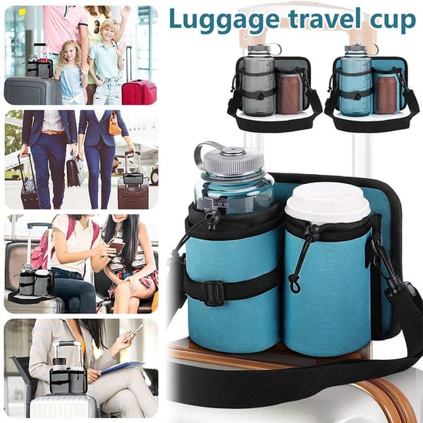 Bagage Travel Cup Hållare GRÅ grey