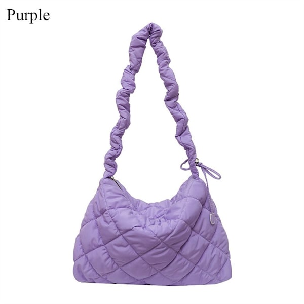 Totes Bag Messenger Skulderveske LILLA purple