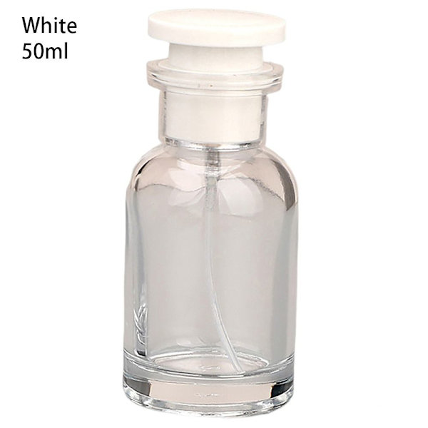 1st Dispenseringssprayflaskor Parfympåfyllningsflaska VIT 50ML white 50ml