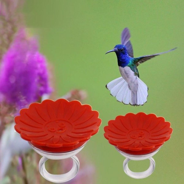 Hummingbird Feeder Håndholdte vannmatere RØD Red