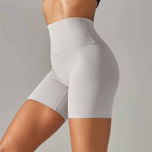 Kvinder Yoga Shorts Peach Balder Leggings MWHITE WHITE MWhite