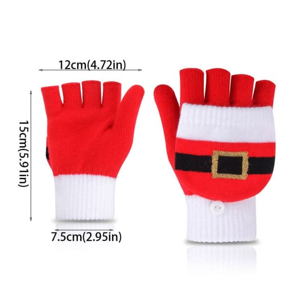 Julehansker Halvfingerhansker 2 2 2