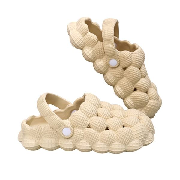 Hierontakuplaliukumäiset Tossut Liukumattomat SPA Tohvelit BEIGE 40-41 Beige 40-41