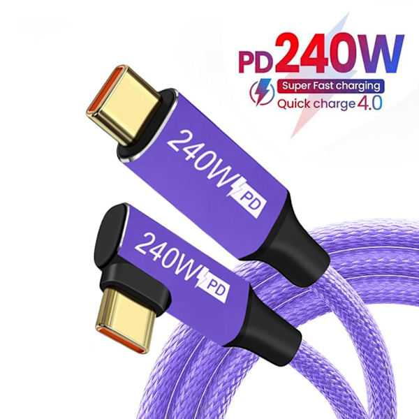 USB-C Snabbladdningskabel Typ-C Datakabel 3M 3m