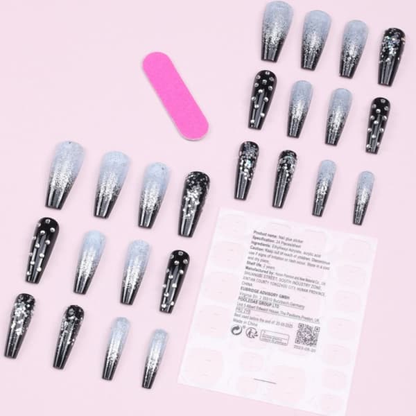 Fake Nails pitkät ranskalaiset 2 2 2