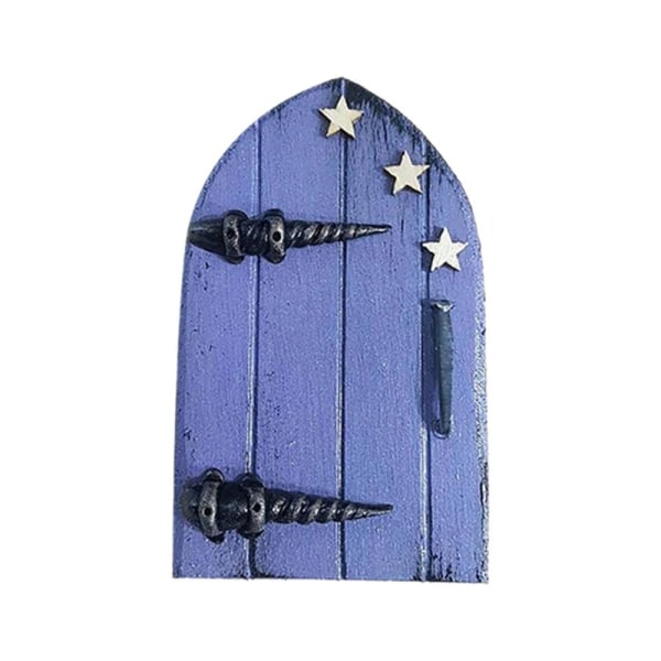 Fairy Door Miniatyr Fairy Gnome LAKE BLUE lake blue