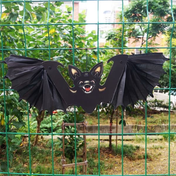 2 STK Halloween Papir Bat 3D Witch Bat 2 2 2