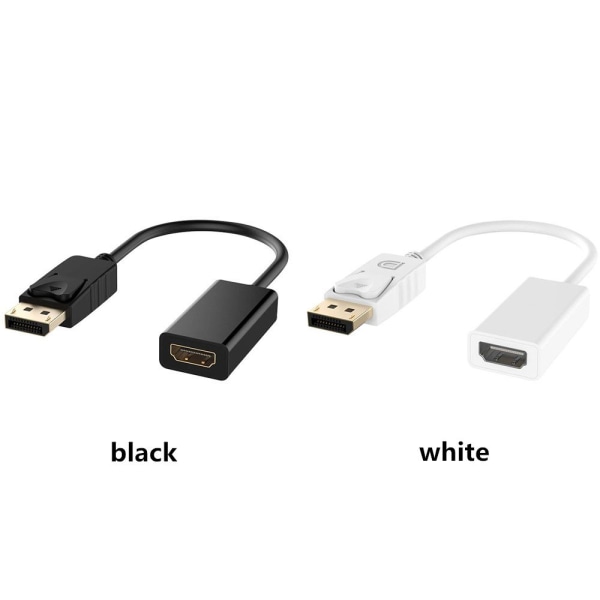 Displayport DP till HDMI honkabeladapter svart
