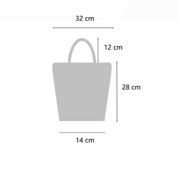 Knit Handbag Kangaskassi PUNAINEN red