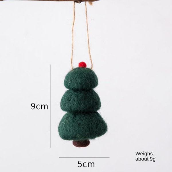 3kpl Mushroom Christmas Riipus DIY Käsintehty 5 5 5