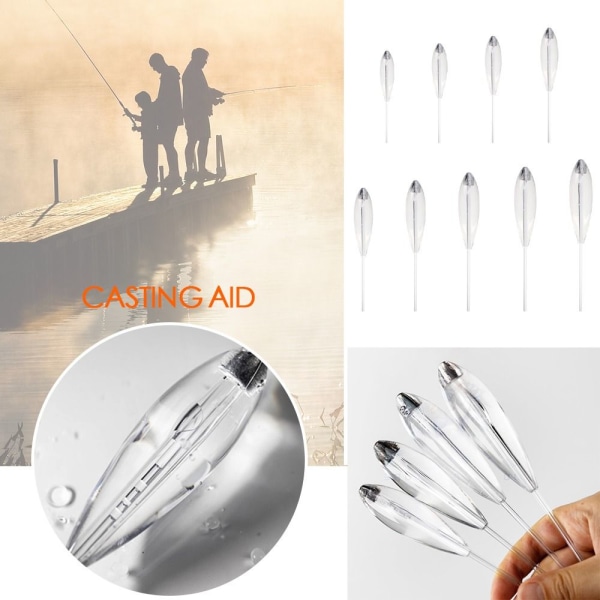 Fluefiske Shot Assistant fiske Kastehjelp 1PC40G ADD 5G 1pc40g add 5g lead