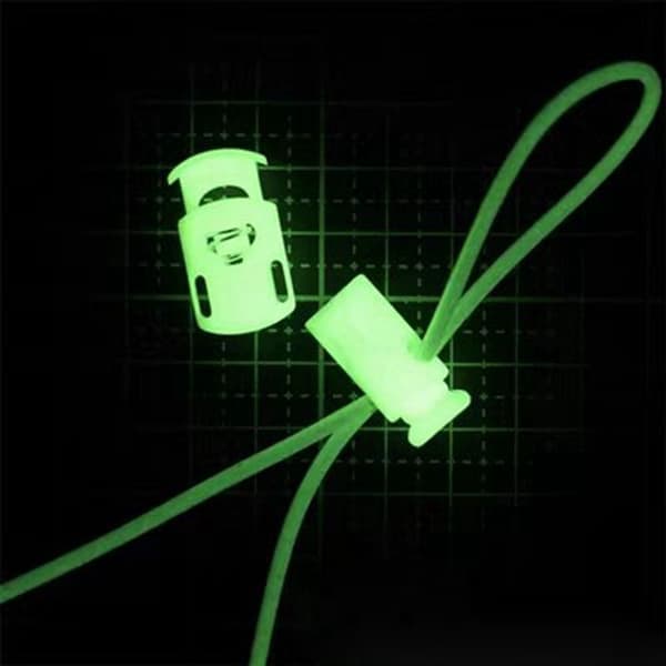 4 stk. Tactical Cord Lock Toggle Stopper Toggle Clip