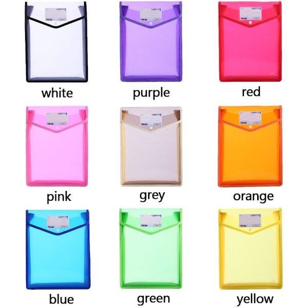 A5 Fil Mapper Dokument Taske PINK pink