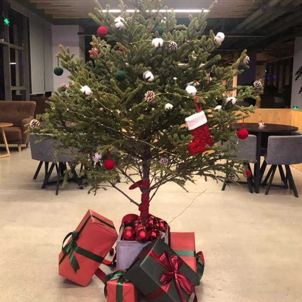 Hyvää joulua Sukat Xmas Lahja X X