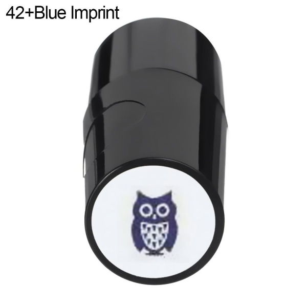 Golf Ball Stamp Golf Stamp Marker 42+BLÅ PRINT 42+BLÅ 42+Blue Imprint