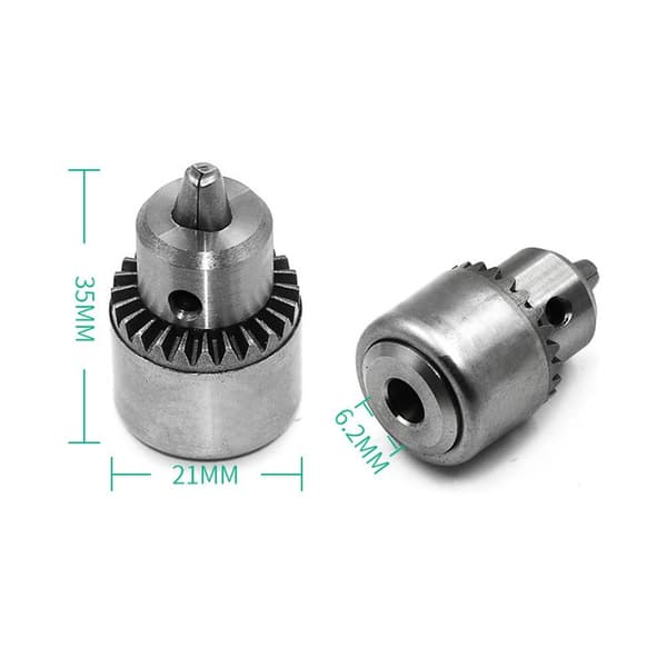 Mikromotor borechuck elektrisk motoraksel