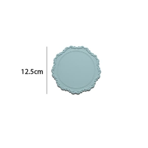1/2stk Bordpynt Matte Dekkeunderlag LYS BLÅ LITEN light blue small