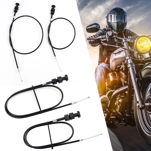 Forgasser Gasskabel Choke Wire 77CM-STORT HODE 77CM-STORT HODE 77cm-big head