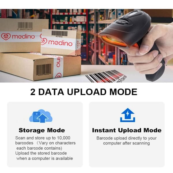 Stregkodescanner Kablet 1D-læser H3CB BLUETOOTH CCD H3CB H3CB Bluetooth CCD