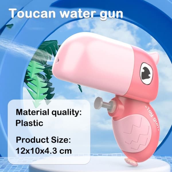 2 STK Toucan Water Gun Shooting Water Gun E E E