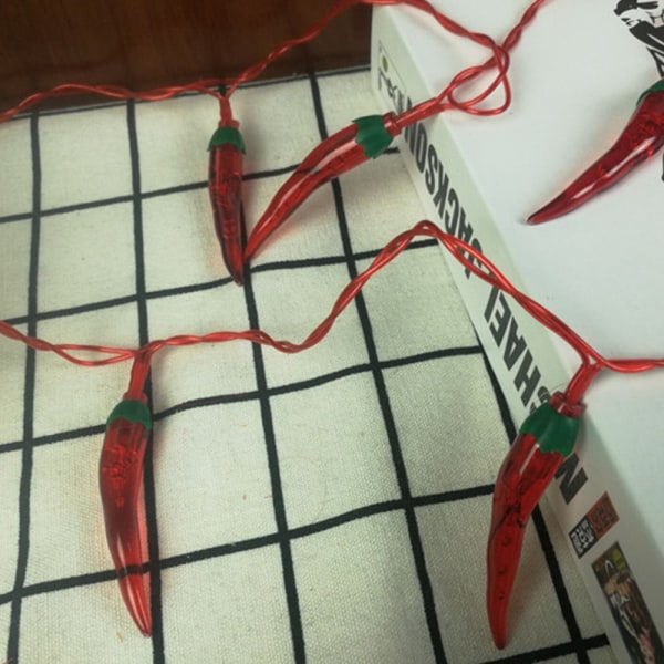 Hot Pepper String Light Farverig Lys String FARVE FARVE colour