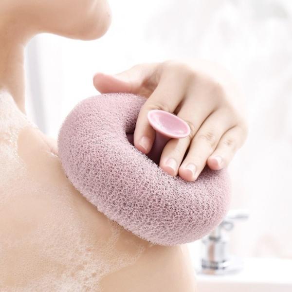 Bath Ball -hankauspyyhe BEIGE Beige