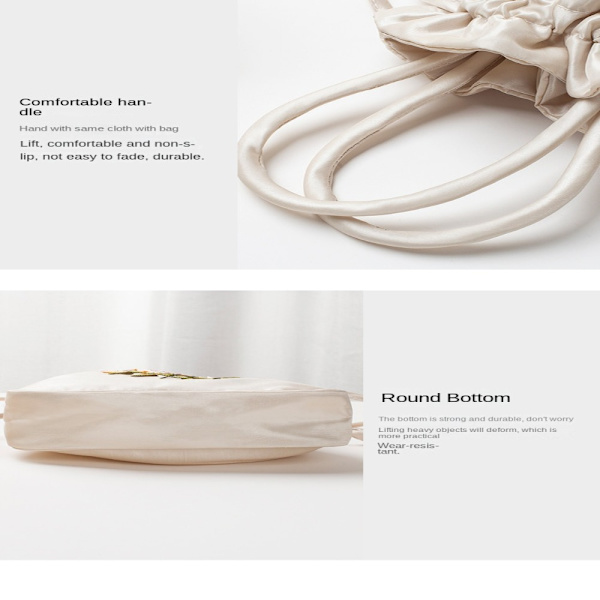 Lille Kvinder Bucket Bag Top Håndtag Dame Håndtaske C C C