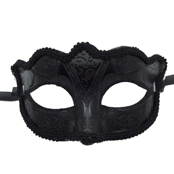 2 stk Masquerade Tiara Dance Mask GUL 2STK 2STK yellow 2pcs-2pcs