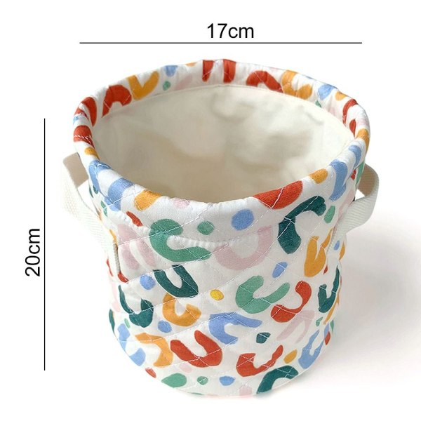 Desktop Opbevaring Stof Diverse Kurv TYPE C TYPE C Type C