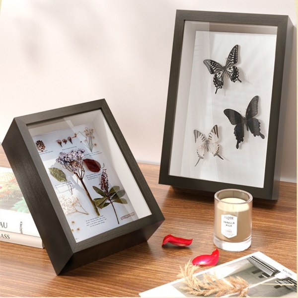 Picture Memory Case Rammeboks HVIT 7 TOMMER 7 TOMMER white 7 inches-7 inches