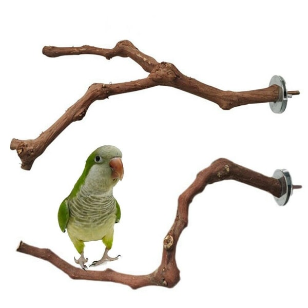 Wood Parrot Bird Stand Parrot Wooden Branch 2 2