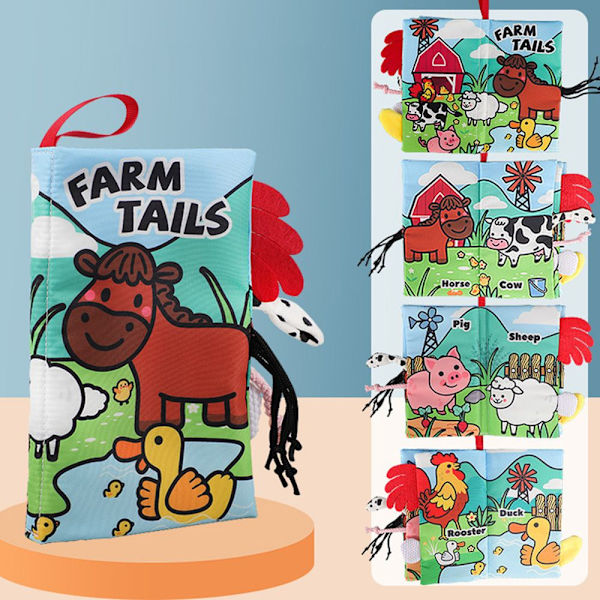Tear Tail Cloth Book Reading Book 2 2 2