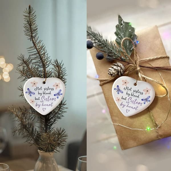 Vänskap Hjärta Sympati Presenter Vänskapshänge Decor E E E