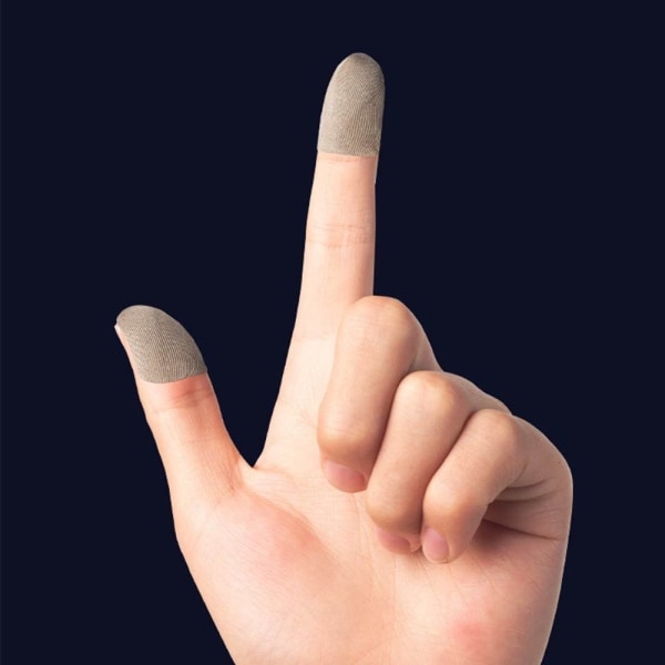 10 ST Gaming Finger Stickers Handske Pekskärmsfilm fingertopp