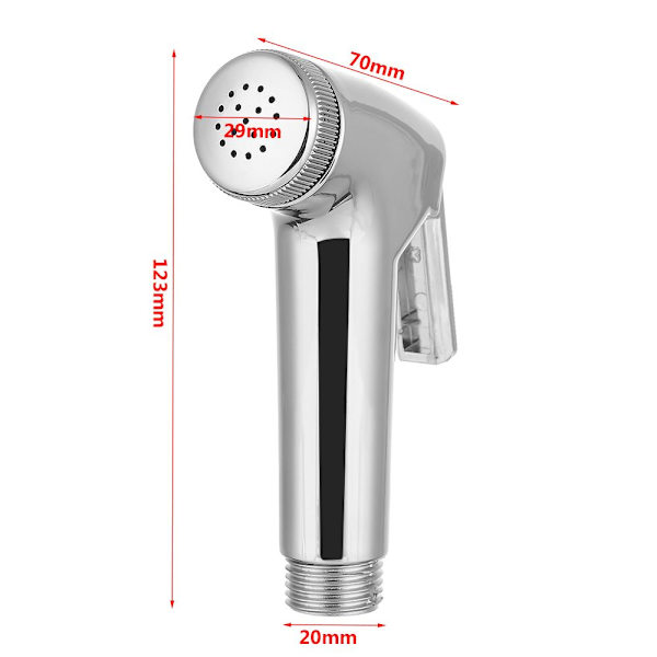 Toalett Bidet Sprøyte Hånd Bidet Kran 3 3