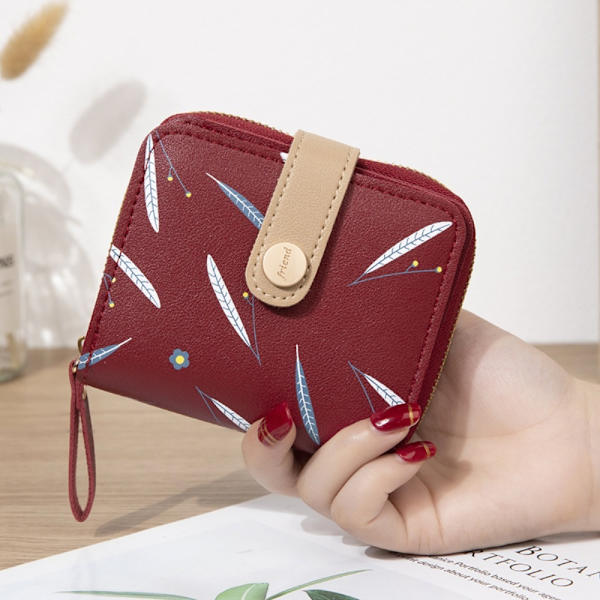 Dame Pung Clutch Taske RØD Red