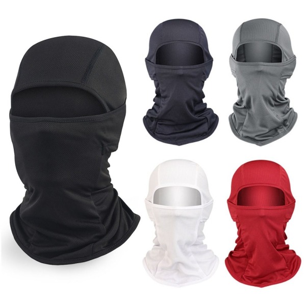 Full Face Cap Cykling Balaclava SVART black