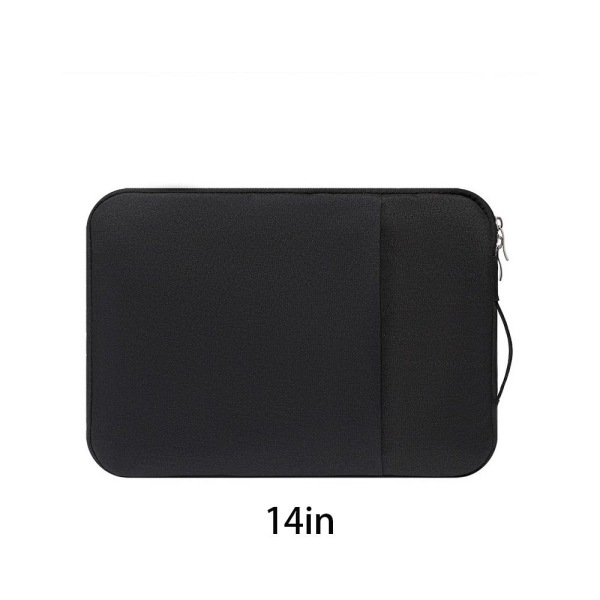 Notebook Computer Beskyttelsesetui Laptoptaske SORT 14IN Black 14in