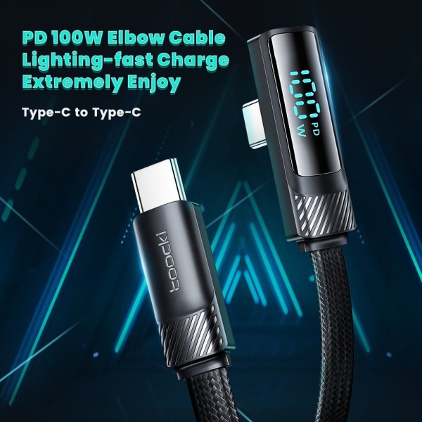 USB Type C -kaapeli Pikalatauskaapeli CC MUSTA CC MUSTA C-C Black