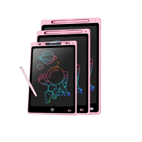 LCD Skrivetablet Tegnetablet PINK 12 TOMM Pink 12 inch